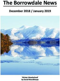 The Borrowdale News December 2018 / January 2019 - 'Winter Wonderland' by David Woodthorpe - The Borrowdale Story