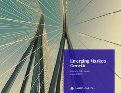 Emerging Markets Growth - Quarterly Call Update June 30, 2021 - Sands Capital