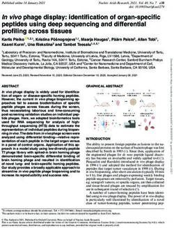 Invivophage display: identification of organ-specific peptides using deep sequencing and differential profiling across tissues
