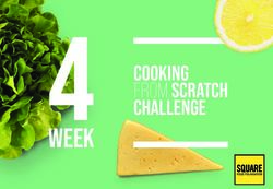 4WEEK COOKING FROM SCRATCH CHALLENGE - Square Food ...