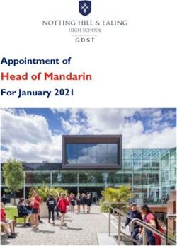 Head of Mandarin Appointment of For January 2021 - Girls ...
