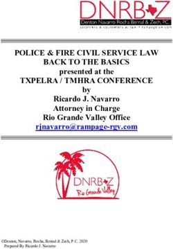 POLICE & FIRE CIVIL SERVICE LAW BACK TO THE BASICS