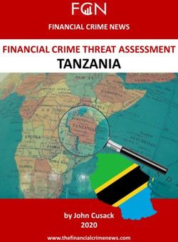 Tanzania - Threat Assessment 2020 - Page of 1 - Financial Crime News