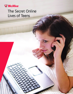 The Secret Online Lives of Teens