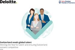 SWITZERLAND NEEDS GLOBAL TALENT - WINNING THE 'WAR FOR TALENT' AND ENSURING SWITZERLAND REMAINS COMPETITIVE - AMCHAM SWITZERLAND