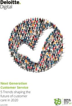 Next Generation Customer Service - 5 Trends shaping the future of customer care in 2020 - Deloitte