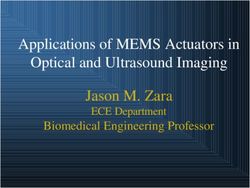 Applications of MEMS Actuators in Optical and Ultrasound Imaging Jason M. Zara - ECE Department
