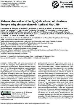 Airborne observations of the Eyjafjalla volcano ash cloud over Europe during air space closure in April and May 2010 - Atmos. Chem. Phys