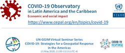UN-GGIM Virtual Seminar Series COVID-19: Strategies for a Geospatial Response in the Americas
