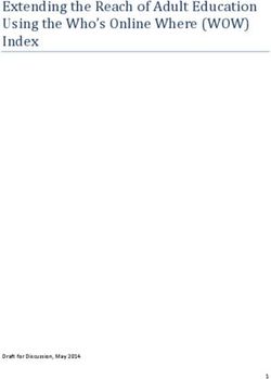 Extending the Reach of Adult Education Using the Who's Online Where (WOW) Index