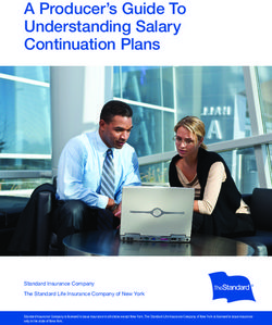 A Producer's Guide To Understanding Salary Continuation Plans