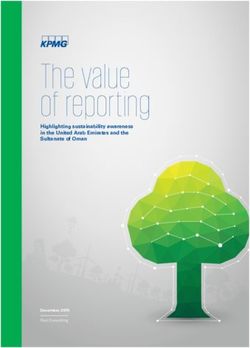 The value of reporting - Highlighting sustainability awareness in the United Arab Emirates and the Sultanate of Oman - KPMG LLP