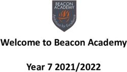 Welcome to Beacon Academy Year 7 2021/2022