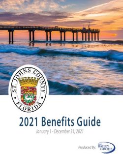2021 Benefits Guide January 1 - December 31, 2021 - Produced By
