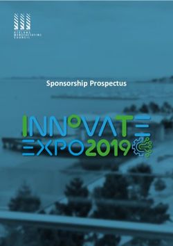 SPONSORSHIP PROSPECTUS - INNOVATEEXPO
