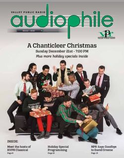 A Chanticleer Christmas - KVPR