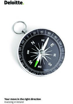 Your move in the right direction - Investing in Ireland - Deloitte