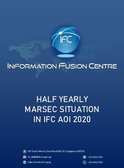 HALF YEARLY MARSEC SITUATION IN IFC AOI 2020 - Safety4Sea