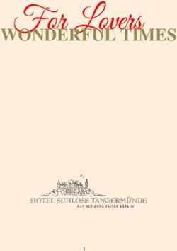WONDERFUL TIMES - Hotel Schloss Tangermünde
