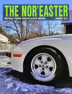 THE NOR'EASTER NORTHEAST REGION PORSCHE CLUB OF AMERICA JANUARY 2021