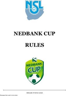 NEDBANK CUP RULES - Supersport