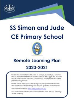 SS Simon and Jude CE Primary School - Remote Learning Plan 2020-2021 - SS Simon & Jude CE ...