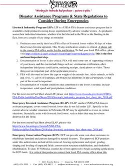 Disaster Assistance Programs & State Regulations to Consider During Emergencies