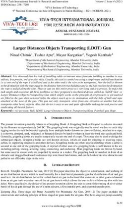 Larger Distances Objects Transporting (LDOT) Gun - VIVA Institute of Technology