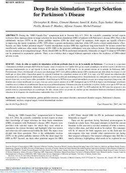 Deep Brain Stimulation Target Selection for Parkinson's Disease