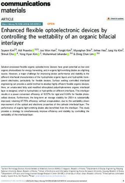Enhanced flexible optoelectronic devices by controlling the wettability of an organic bifacial interlayer - Nature