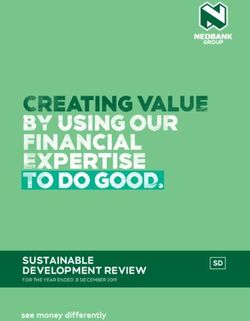 SUSTAINABLE DEVELOPMENT REVIEW - SD