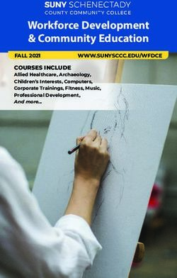 Workforce Development & Community Education - FALL 2021 - Schenectady County ...