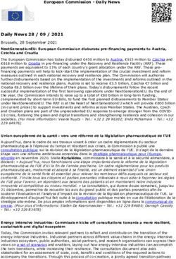 European Commission - Daily News