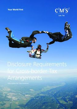 Disclosure Requirements for Cross-border Tax Arrangements - Information for intermediaries - CMS Law