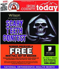 Inside... United Utah Party annoUnces iron coUnty convention - Iron County Today