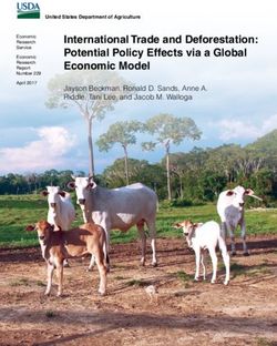 International Trade and Deforestation: Potential Policy Effects via a Global Economic Model - USDA ERS