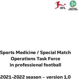 Sports Medicine / Special Match Operations Task Force in professional football 2021-2022 season - version 1.0 - DFL