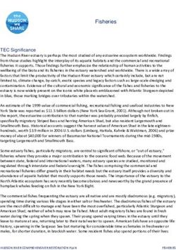 Fisheries - The Hudson ...