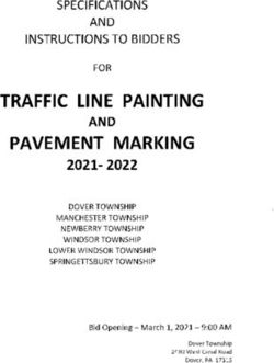 TRAFFIC LINE PAINTING - AND - DOVER ...