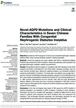 Novel AQP2 Mutations and Clinical Characteristics in Seven Chinese Families With Congenital Nephrogenic Diabetes Insipidus