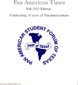 Pan American Times Fall 2012 Edition: Celebrating 70 years of PanAmericanism - PAN AM TIMES FALL 2012
