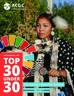 TOP30 UNDER The Gender Equality Edition - The Alberta ...