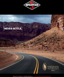 NEVER SETTLE 2021 - Spartan RV Chassis