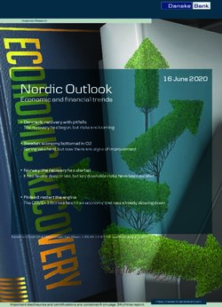 Nordic Outlook - Danske Bank