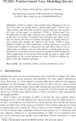 TUMS: Twitter-based User Modeling Service