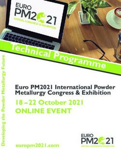 ONLINE EVENT 18 - 22 October 2021 - Euro PM2021 International Powder Metallurgy Congress & Exhibition - Euro PM2021 Congress & Exhibition
