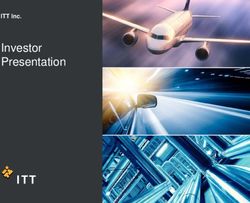 Investor Presentation - ITT Inc.