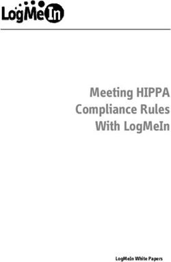 MEETING HIPPA COMPLIANCE RULES WITH LOGMEIN - LOGMEIN WHITE PAPERS