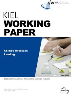 KIEL WORKING PAPER - Sebastian Horn, Carmen Reinhart and Christoph Trebesch - Kiel Institute for the World Economy