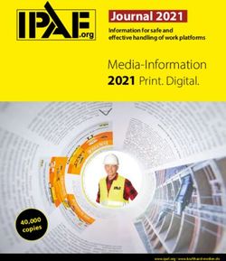 Journal 2021 Media-Information 2021 Print. Digital - Information for safe and effective handling of work platforms - bd baumaschinendienst